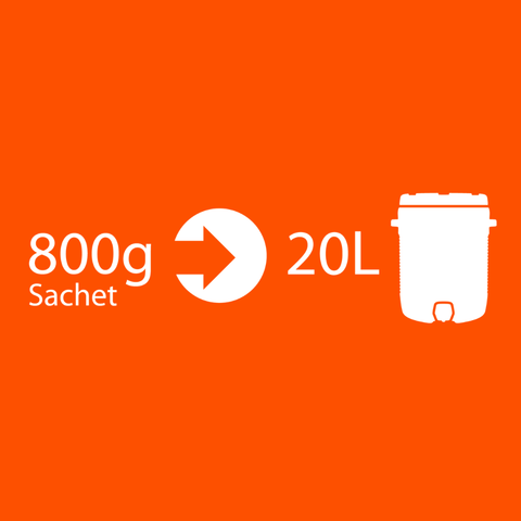 Orange 800g Sachets
