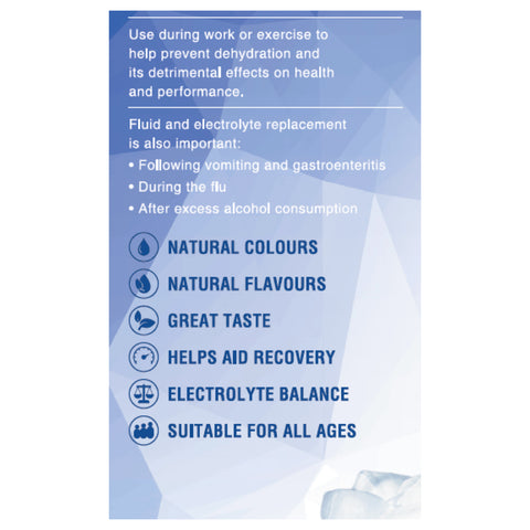 Electrolyte Enriched Icy Poles